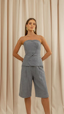 Corset Elise Indigo