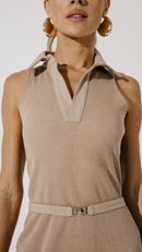 Vestido gola Mavie