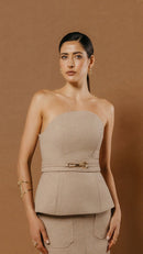 Corset Helena Amendoa