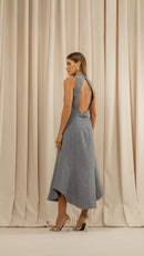 Vestido Midi Elise Indigo