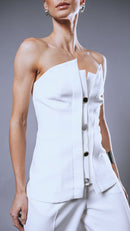 Corset Botões Roe Off White
