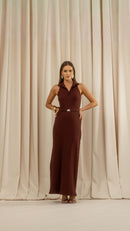Vestido gola Mavie