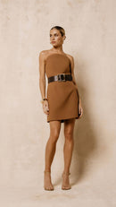 Vestido Day Castanho