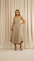Vestido Midi Elise Brulle
