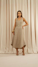 Vestido Midi Elise Brulle