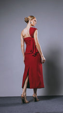 Saia Midi Roe Red
