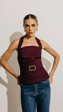 Corset Nellie Dark Purple