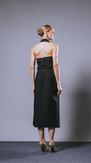 Vestido Midi Roe Preto