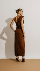 Vestido Midi Nellie Brown