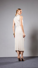 Vestido Midi Beca Shine