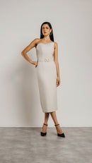Vestido Deny Natural