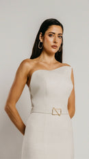 Vestido Deny Natural