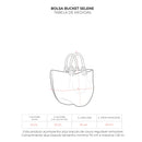 Bolsa Bucket Selene Lyra Off White