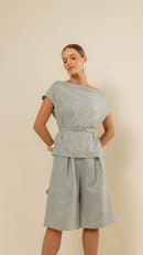 Blusa Ray Matcha